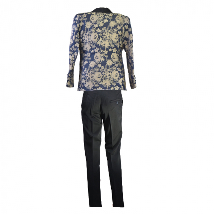 Costum elegant din 4 piese pentru baieti LA Kids 1766N, Negru [4]