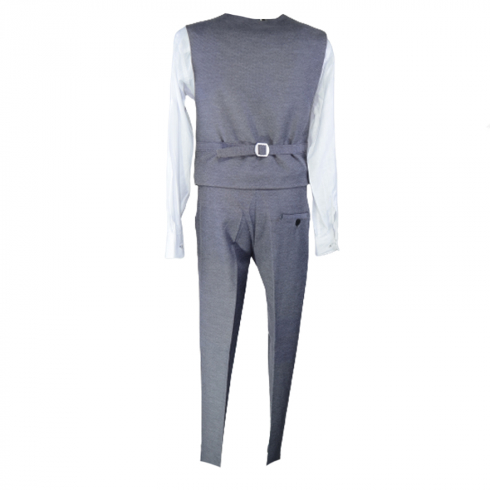 Costum elegant din 4 piese pentru baieti LA Kids 1794GR, Gri [2]
