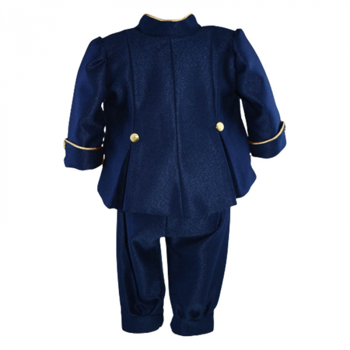 Costum elegant din 5 piese pentru baieti Dari Den 030323-ALST, Albastru [2]