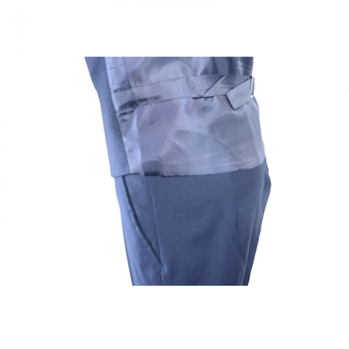 Costum elegant din 3 piese pentru baieti Slim Fit LA Kids 1739, Bleumarin [3]