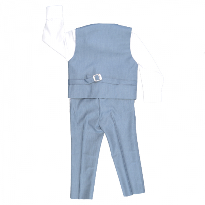 Costum elegant din 4 piese pentru baieti LA Kids 1770-A, Albastru [2]