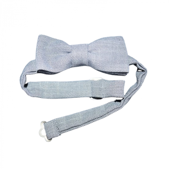 Costum elegant din 4 piese, Slim Fit, in carouri, pentru baieti, LA Kids 1807-28, Gri [8]