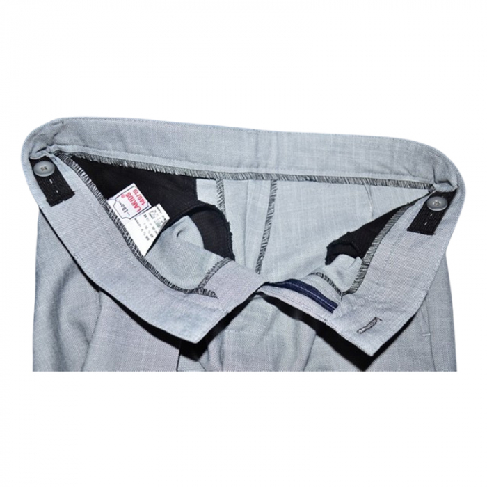Costum elegant din 4 piese, Slim Fit, in carouri, pentru baieti, LA Kids 1807-28, Gri [7]