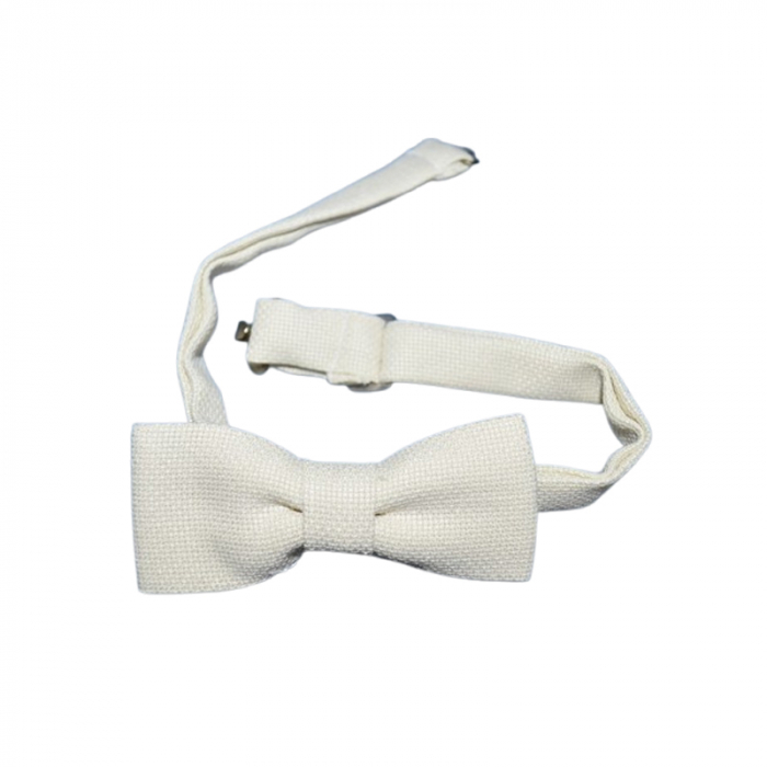 Costum elegant din 4 piese, Slim Fit, model in carouri, pentru baieti, LA Kids 1807-32, Crem [8]