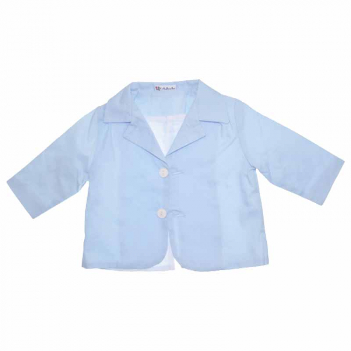 Costum elegant din 6 piese pentru baieti Andreeatex 030623-1, Albastru [6]