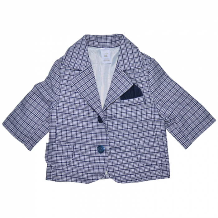 Costum elegant din 5 piese pentru baieti Folletti C101123-15, Bleumarin [3]
