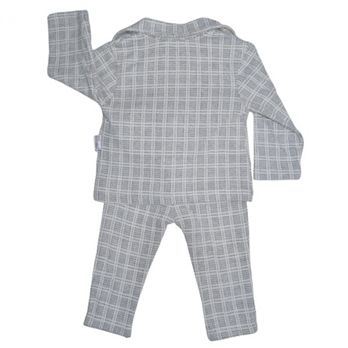 Costum elegant din 4 piese pentru baieti Sedello 6032, Gri [2]
