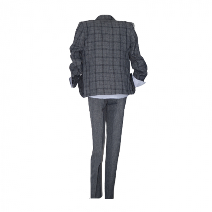 Costum elegant din 5 piese LOOKS KIDS pentru baieti KM588C-86, Gri [3]