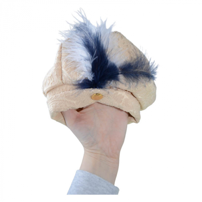 Costum elegant din 5 piese pentru baieti Dari Den 030323-CRMM, Crem [6]