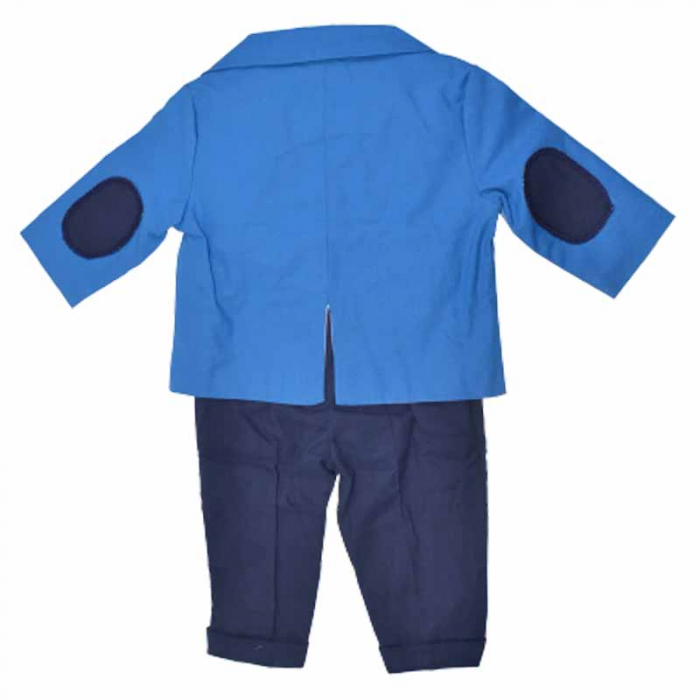 Costum elegant din 6 piese pentru baieti Andreeatex 030623-4, Albastru [2]