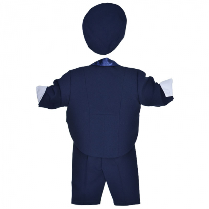 Costum elegant din 6 piese pentru baieti Krasnal C101123-13, Bleumarin [2]