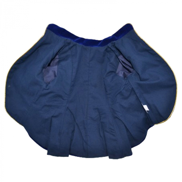 Costum elegant din catifea 5 piese pentru baieti Duomar 240124, Bleumarin [8]