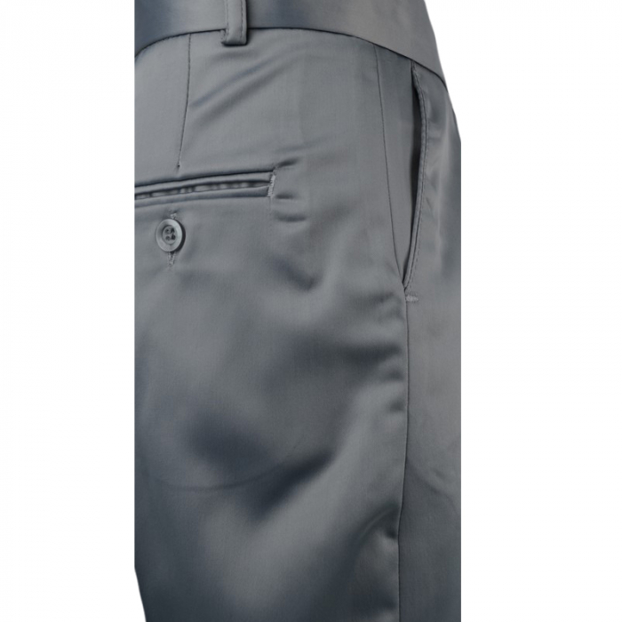Costum elegant pentru baieti LA Kids 1376-152-cm, Gri [5]