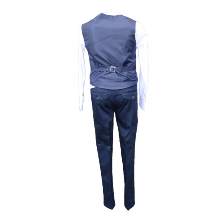 Costum elegant pentru baieti LA Kids 1533, Mov [2]