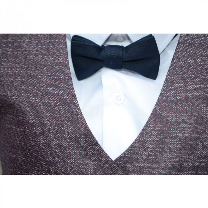 Costum elegant pentru baieti LA Kids 1533, Mov [4]