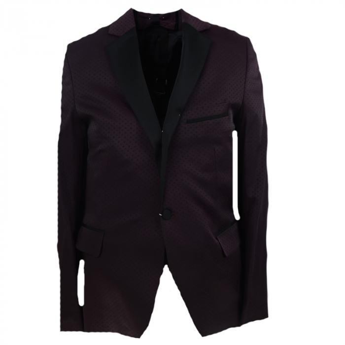 Costum elegant pentru baieti LA Kids 1628-158-cm, Visiniu [4]