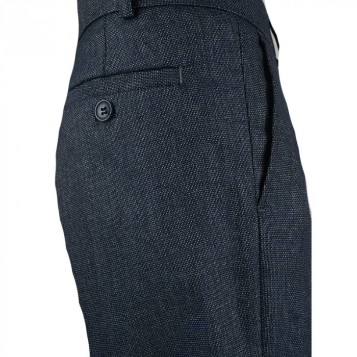 Costum elegant pentru baieti LA Kids 1682-152-cm, Bleumarin [4]