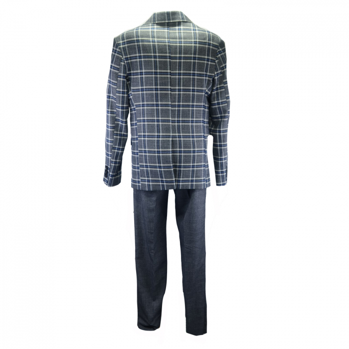 Costum elegant pentru baieti LA Kids 1754-GR_140 cm, Gri [2]