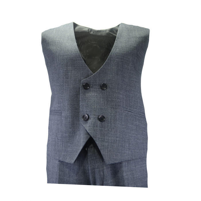 Costum elegant pentru baieti LA Kids 1754-GR_140 cm, Gri [3]