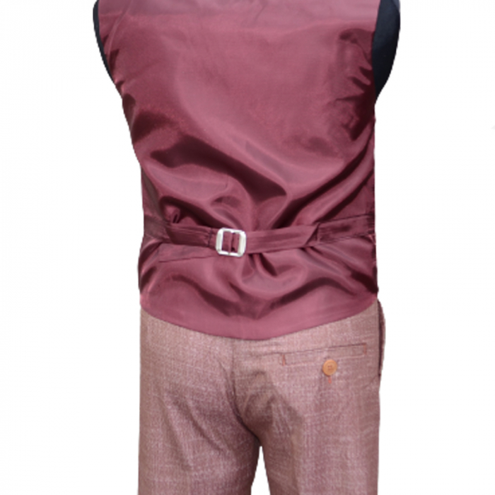 Costum elegant pentru baieti LA Kids 1772B, Bordo [5]