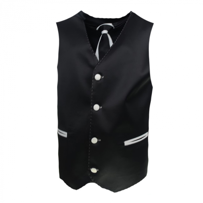 Costum elegant pentru baieti LA Kids CC-10-146-cm, Negru [2]