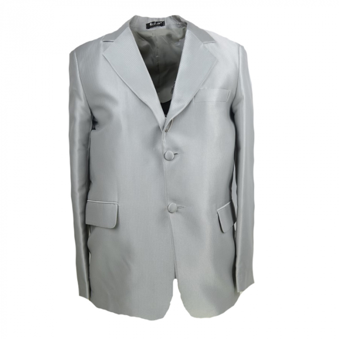 Costum elegant pentru baieti LA Kids CC-6-146-152-cm, Gri [3]