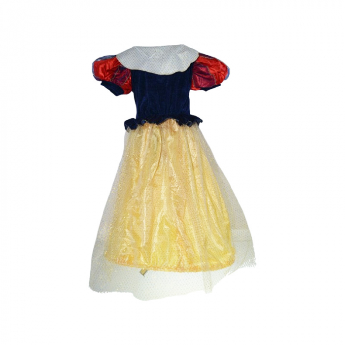 Costum Scufita Rosie, format din 2 piese, rochie si capa, pentru fete Mini Junior RCHMj-4, Multicolor [3]