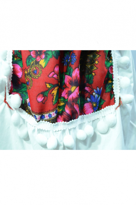 Costum traditional 2 piese pentru fete Mini Junior RTFB2-A-98 [5]