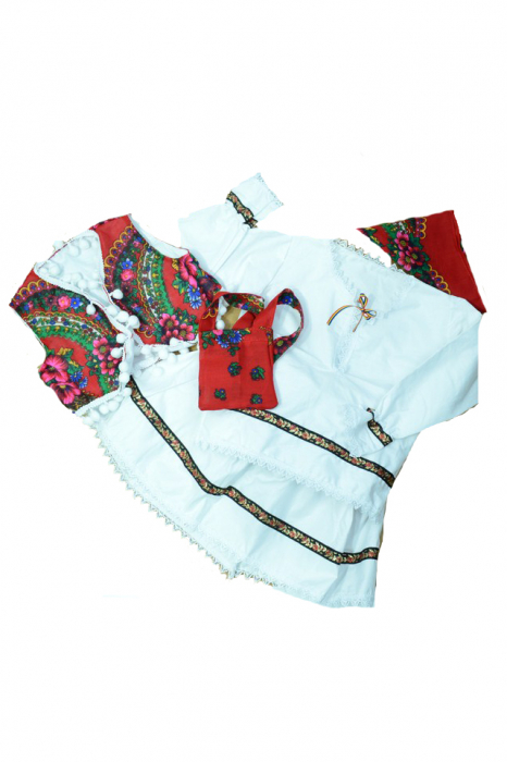 Costum traditional 2 piese pentru fete Mini Junior RTFB2-A-98 [6]
