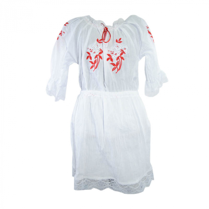 Costum traditional pentru fete 6 piese Ewelin CTPF-8, Multicolor [3]