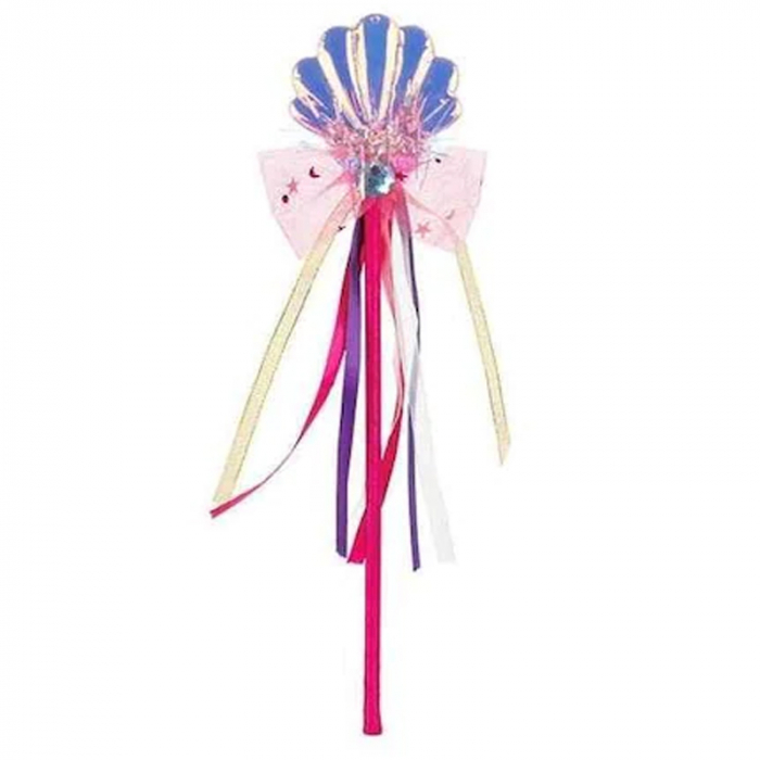 Costumas de sirena cu fustita, diadema si bagheta magica Toys 006698, Roz [2]