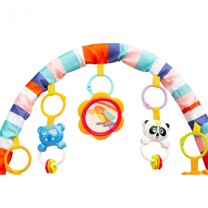 Covoras educational ZOO pentru copii Toyz HE0630, Portocaliu [4]