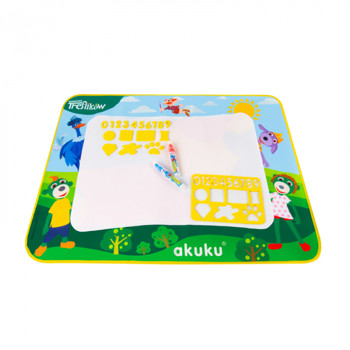 Covoras pentru pictura cu apa Akuku A0638, Multicolor [2]