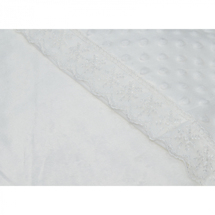 Crasma de mir pentru botez 90 x 85 cm Mini Junior Eke-26, Crem [2]