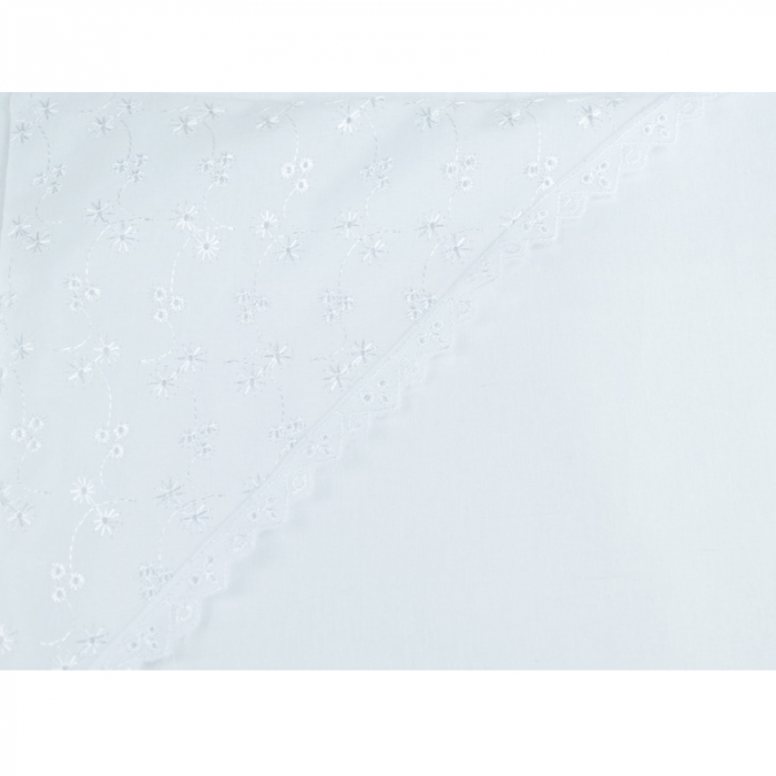 Panza de mir pentru botez 67 x 105 cm Mini Junior 005A1-A, Alb [3]