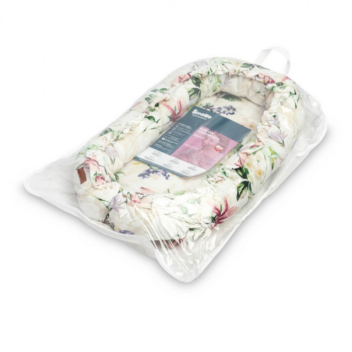 Cuib pentru bebelusi, 80 x 45 x 12 cm Sensillo 394664, Multicolor [4]