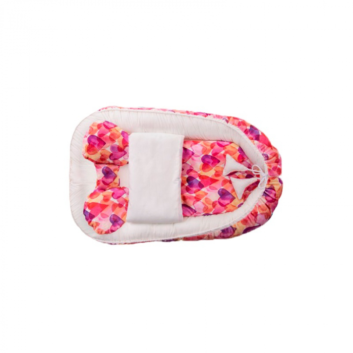 Cuib pentru bebelusi 75 x 45 x 10 cm Belisima P01-850, Multicolor [2]