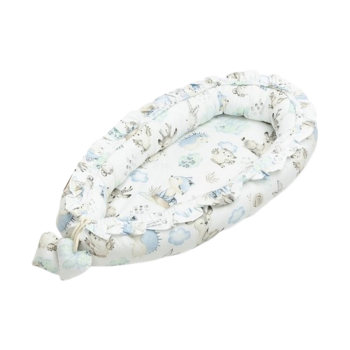 Cuib pentru bebelusi 80 x 45 x 12 cm Sensillo 394640, Multicolor [1]