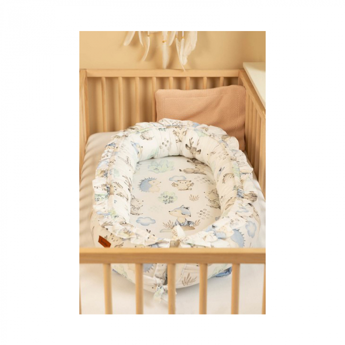Cuib pentru bebelusi 80 x 45 x 12 cm Sensillo 394640, Multicolor [4]