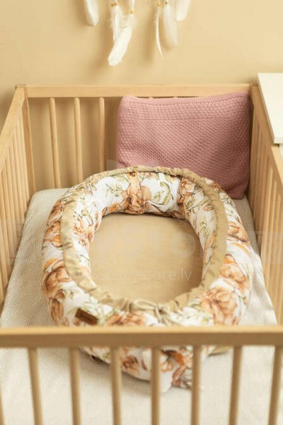 Cuib pentru bebelusi, 80 x 45 x 12 cm Sensillo 396620, Crem [3]