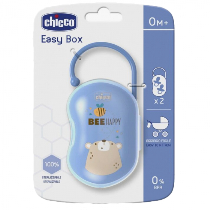 Cutie pentru depozitarea suzetei Chicco 129645, Albastru [2]