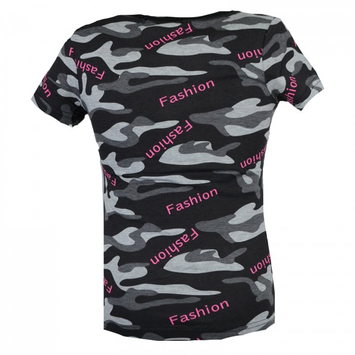 Tricou pentru fete Happy House CVC-1556, Negru [2]