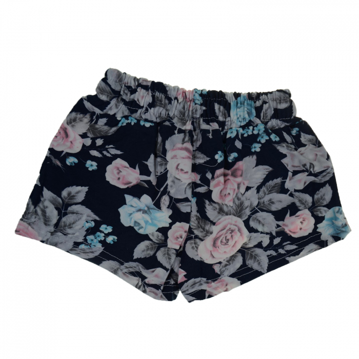 Pantaloni scurti pentru fete Happy House CVC-1607, Negru [2]