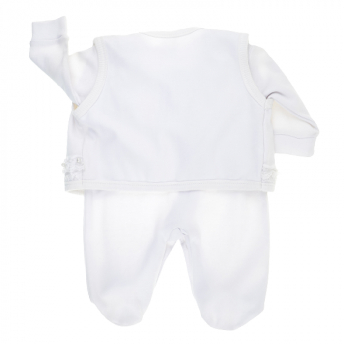 Compleu 2 piese pentru fete Ayfi AY73565-62, Alb [2]