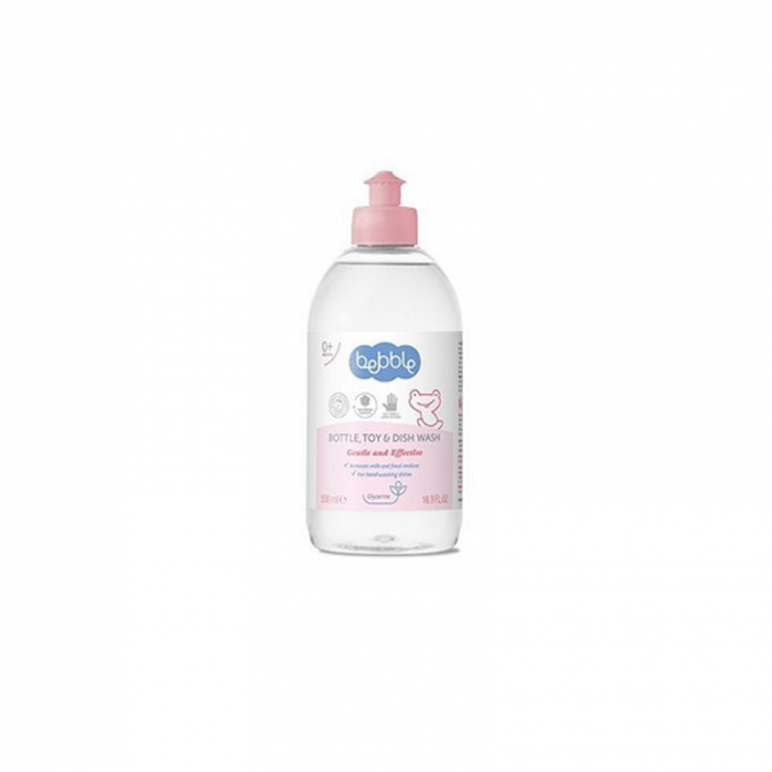 Detergent curatare biberoane, jucarii si vase pentru copii, 500 ml Bebble, 303140, Transparent [1]