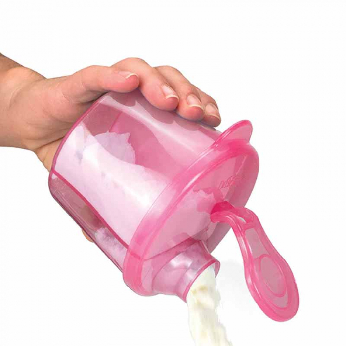 Dozator pentru lapte praf 300 ml Akuku AC038, Roz [3]