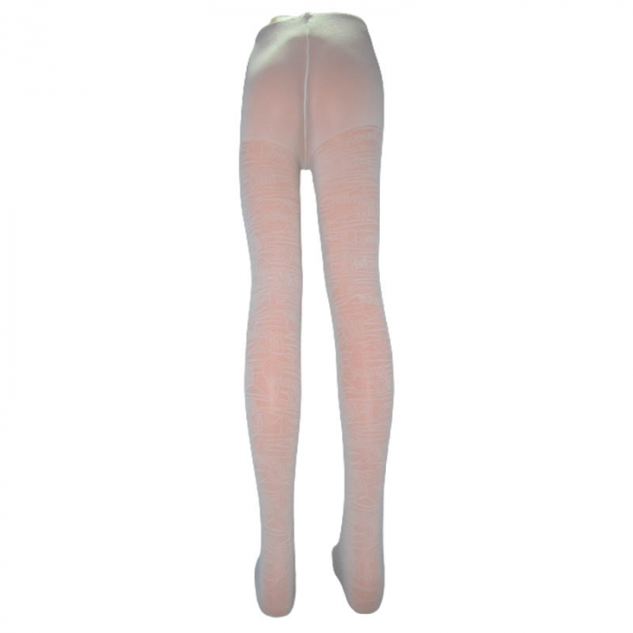 Dres 20 DEN pentru fete Milusie Princessa B2610-C, Crem [2]