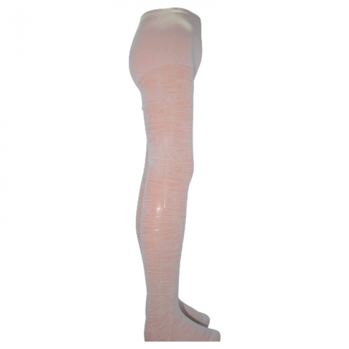 Dres 20 DEN pentru fete Milusie Princessa B2610-C, Crem [3]