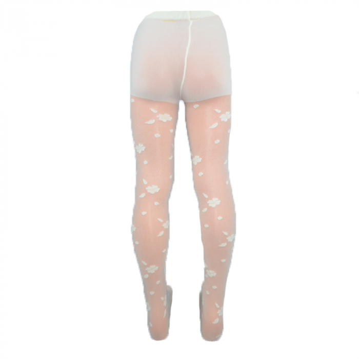 Dres 20 DEN pentru fete Petra-Elisa Dalia 000633B, Crem [3]