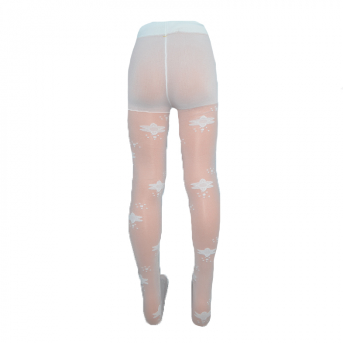 Dres 20 DEN pentru fete Petra-Elisa Dalia 000633C, Alb [3]